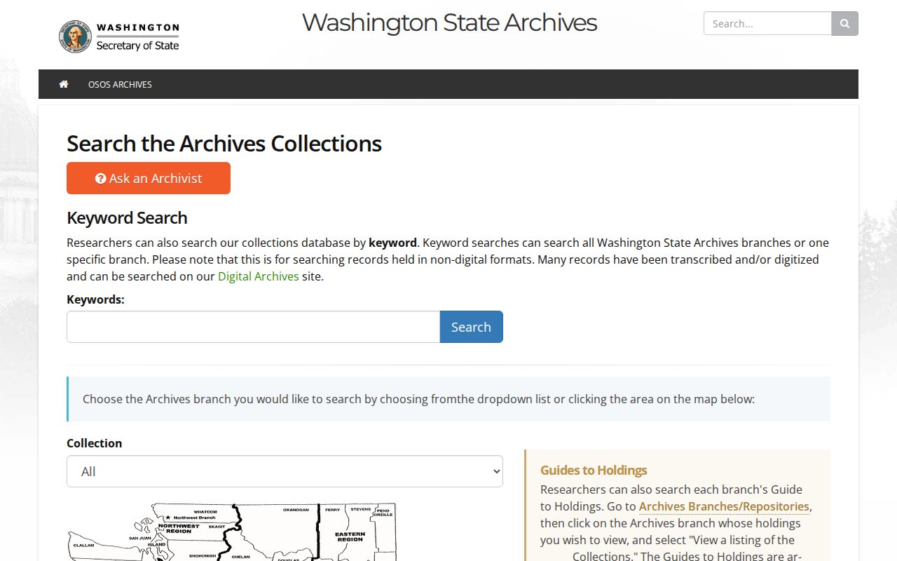 Union Hill-Novelty Hill city directory records in the Washington State Archives search