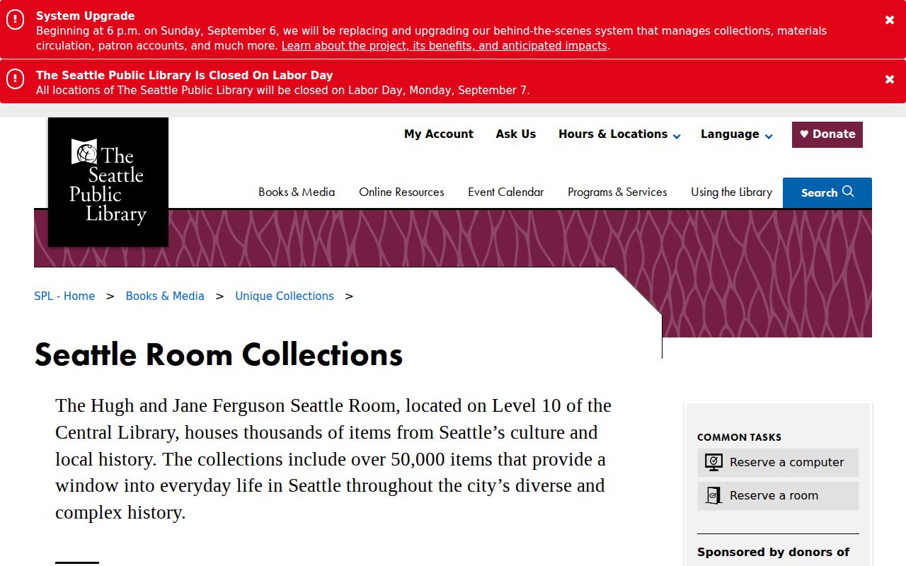 Union Hill-Novelty Hill previous residents research in Seattle Room property collections